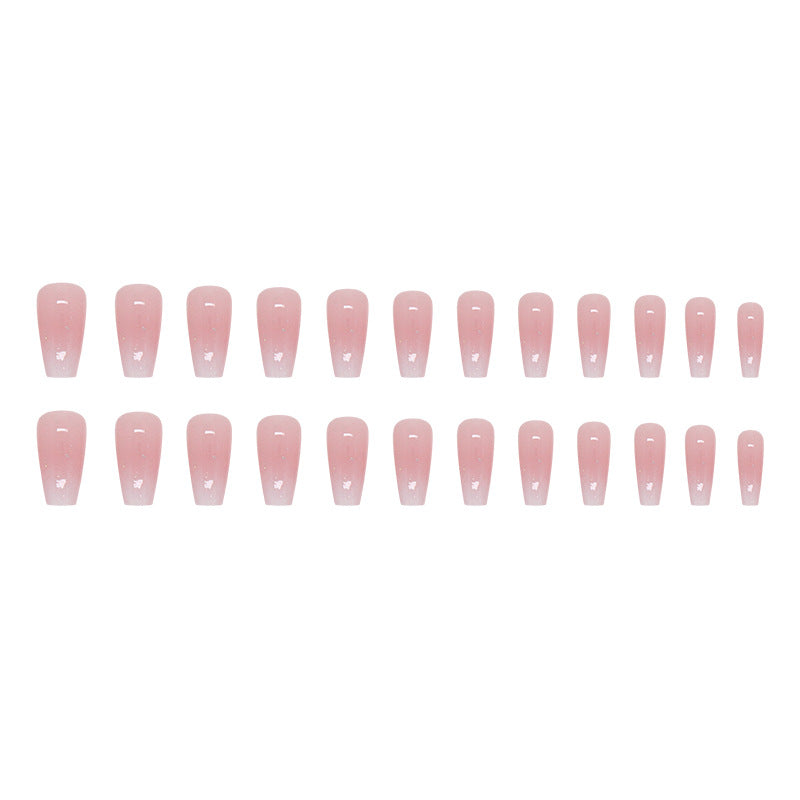 Gradient Girly Pink Press On Nails
