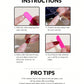 Almon Nails Bling French Nails Nude Press-On Nails