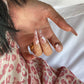 Ballet Nude Color Transparent Pink Press On Nail